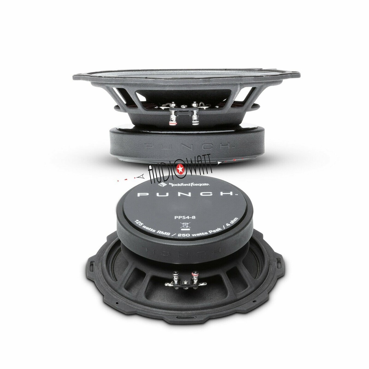 [限定値下げ中]Rockford Fosgate PUNCH PPS4-8 2発 PPS4-8 ROCKFORD FOSGATE / PUNCH 8