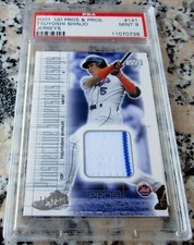 TSUYOSHI SHINJO 2001 UD Pros SP /500 Jersey Rookie Card RC PSA 9 Nippon Champs