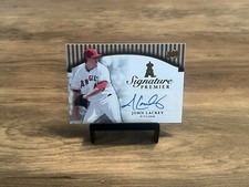 2008 UD Premier SPJL John Lackey Signature Premier Gold  /15