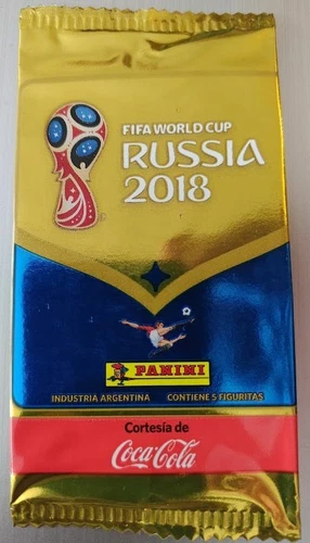 Argentina version 2018 Panini FIFA World Cup Russia 2018 Coca Cola sticker Pack