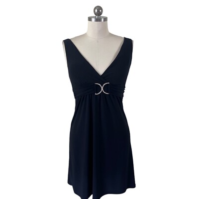 white christmas dresses Black Cocktail Dress with Sleeves | Gothic Party Dresses main image 1