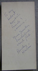 Jack Bucky Harris Radio TV Sports Broadcaster Tampa HOF, signed postcard BSN COA — photo 2