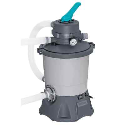 GEBRAUCHT Bestway Flowclear  Sandfilteranlage 3.028 l/h, Grau