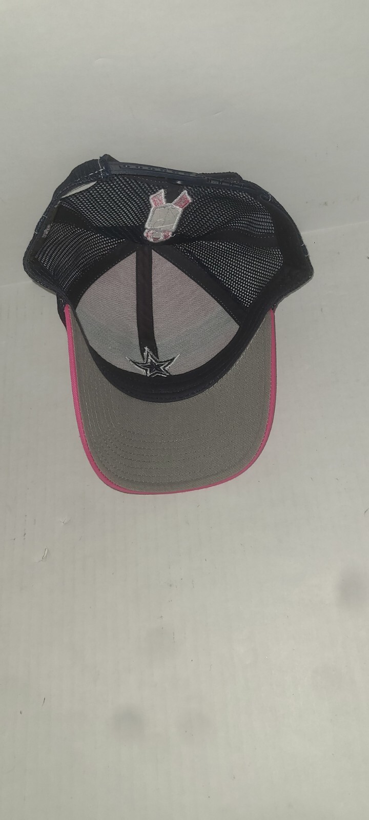 Dallas Cowboys On Field Womens/Youth Hat Adjustable Snapback Mesh Trucker Blue & thumbnail 6