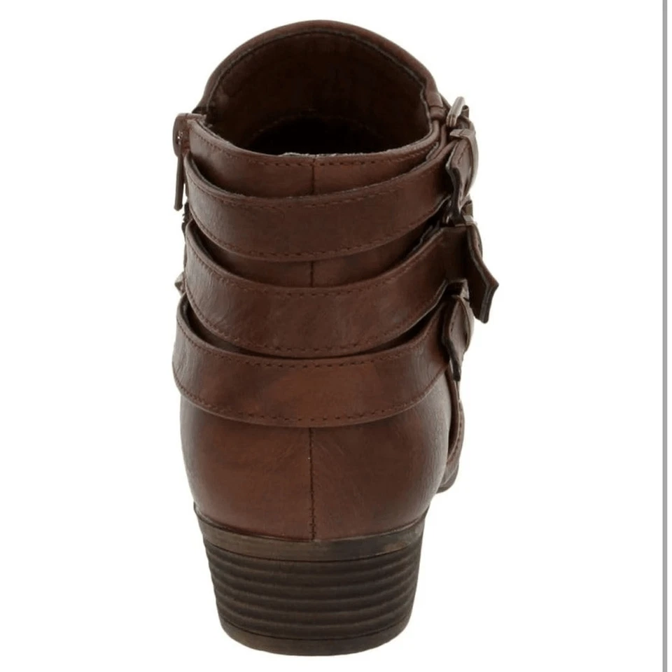 Vestido para mujer Sugar tacón bloque tobillo cremallera botín talla 9 NUEVO #H725 Foto 4 de 4