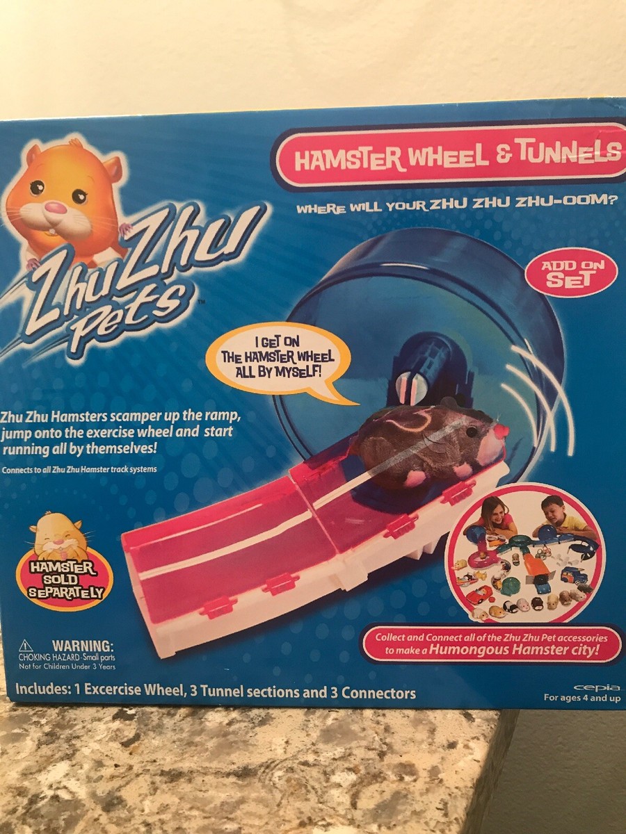 Zhu Zhu Pets Add On Hamster Wheel Kids Toy Set