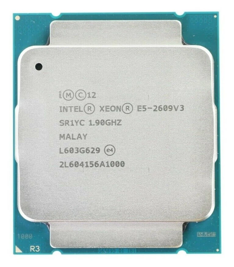 Intel Xeon E5-2609 v3 SR1YC 1.9GHz, 15MB, 6 Core, FCLGA2011-3, 85W CPU - Image 3 of 4