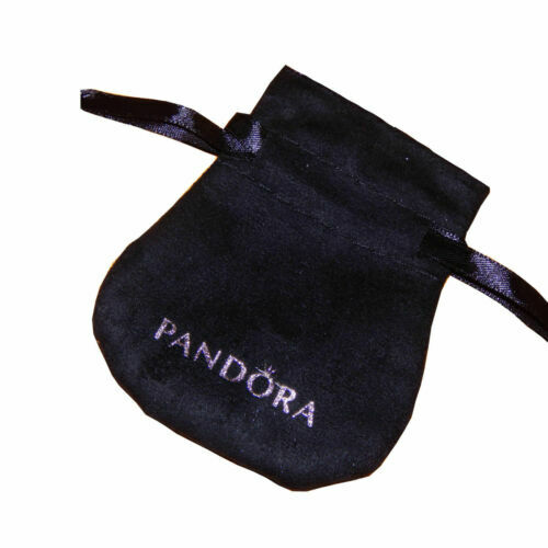 Authentic PANDORA Vintage Heart Fans Earrings 297298CZ W Suede 