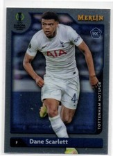 2021-22 Topps Merlin Soccer #128 Dane Scarlett TOTTENHAM HOTSPUR Rookie Card 91. rookie card picture