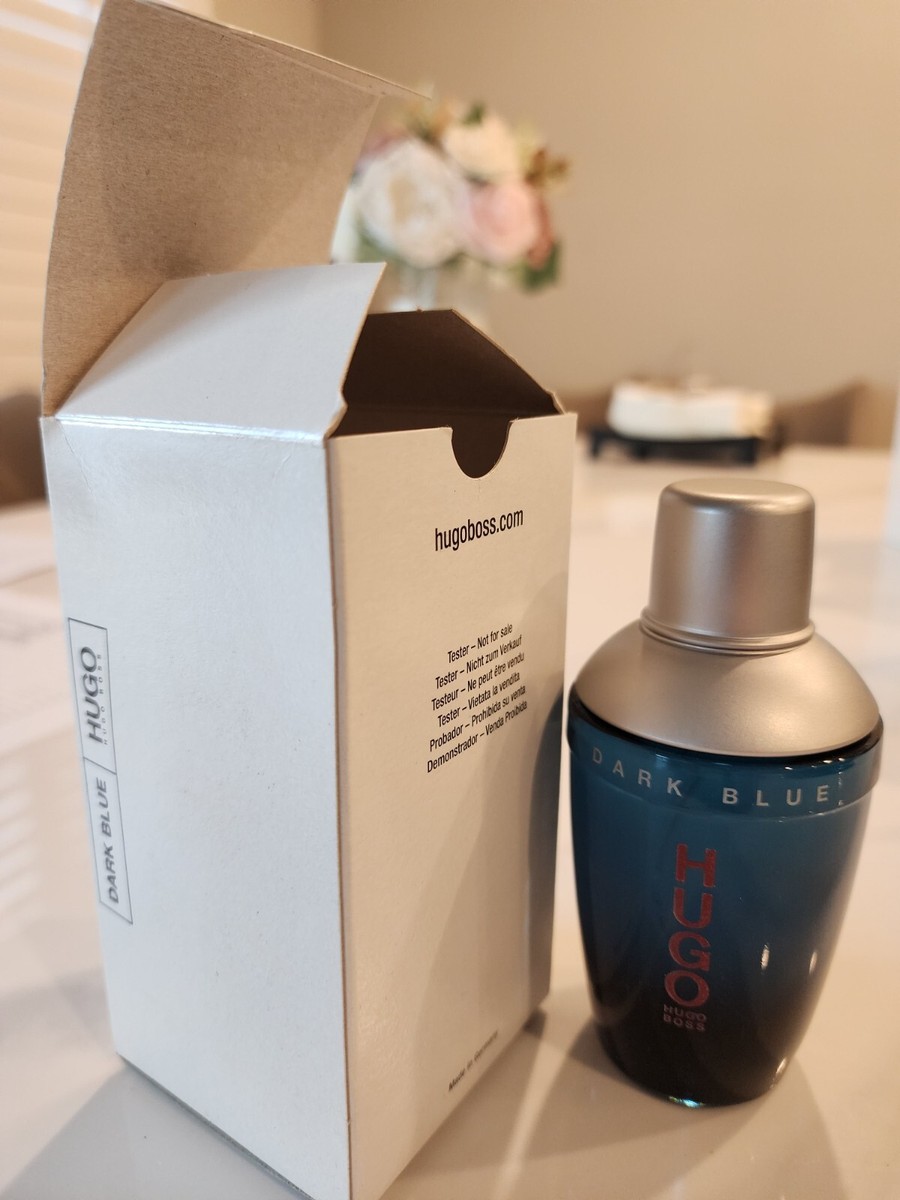 Hugo Boss Dark Blue MAN EDT 2.5oz / 75ml-Tester Box with Cap | eBay