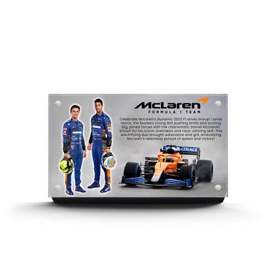#42141 McLaren Formula 1  Race Car - Li'l Wider Display Plaques