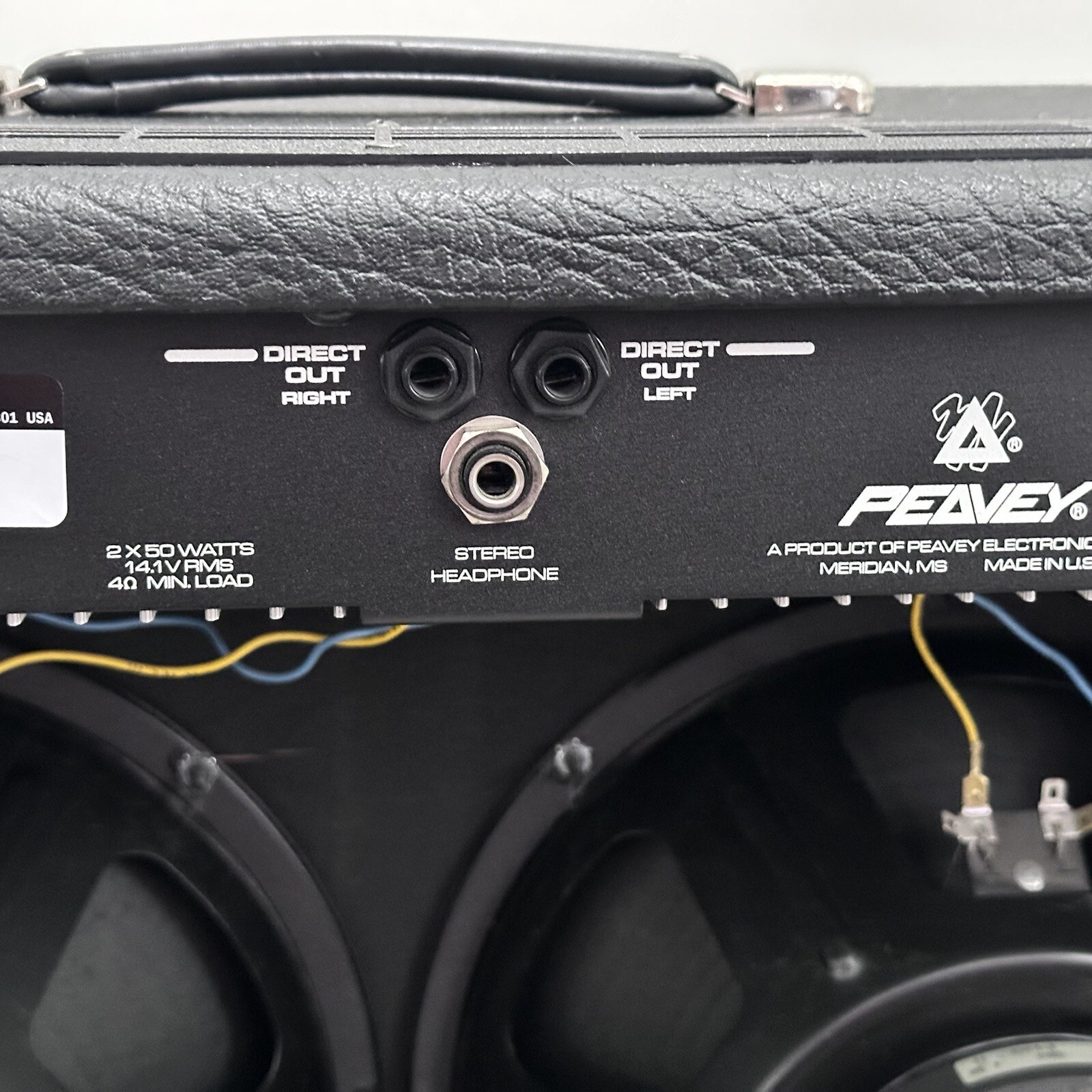PEAVEY TRANSFORMER 212 TRANSTUBE SERIES 2X12