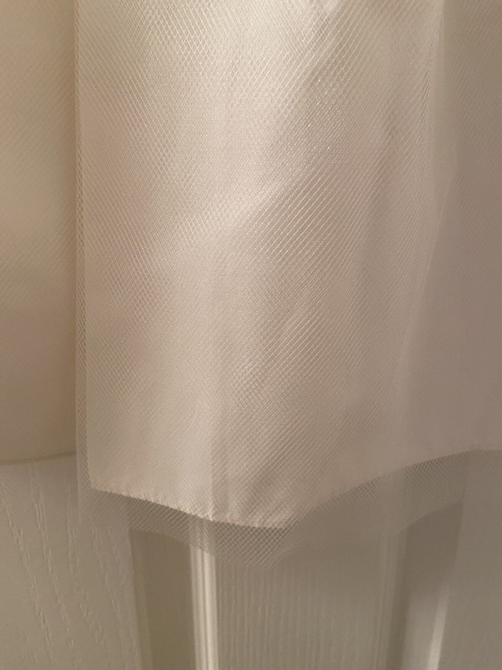 Mini Boden Ivory Tulle Under The Dress Pettiskirt Skirt Girls Size 11