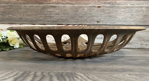 Champion Cast Iron Tractor Seat Old Original Farmhouse Decor Heavy Vintage - Picture 10 of 17