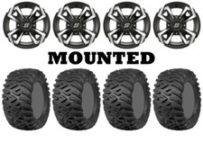 Kit 4 Itp Terracross Rt Xd Tires 26x8-1426x11-14 On Sedona Riot Machined 550