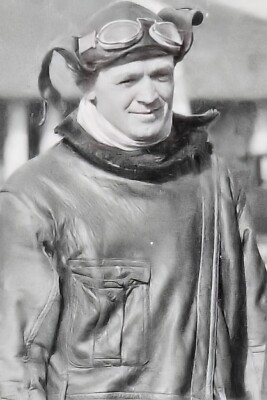 HENRY ARNOLD 5 STAR GENERAL IN BIPLANE 4X6 PHOTOGRAPH REPRINT