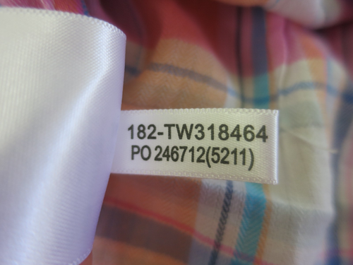 Tommy Bahama Pink Plaid Cotton Sleeveless Halter Neck Top Ties Small Petite - Picture 13 of 15