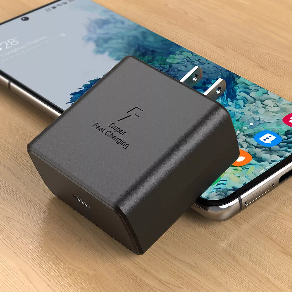 45W Charger Super Fast Wall Charging USB C Charge For Samsung Galaxy S21/S23/S22