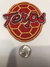 University of Maryland Terrapins Vintage Embroidered Iron On Patch 3  X 3  