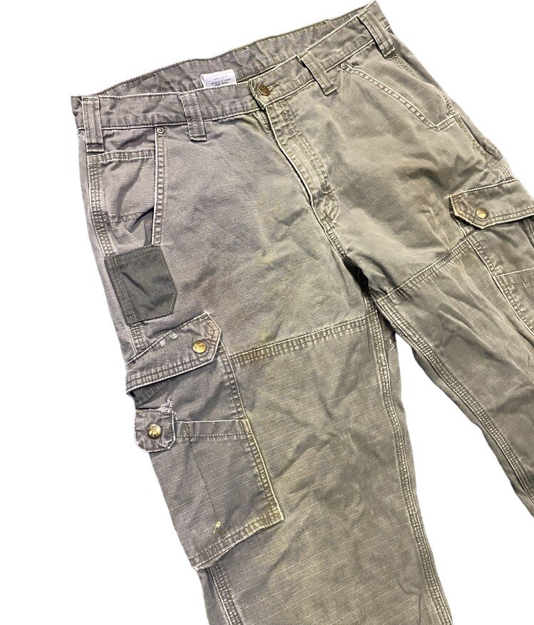 Carhartt Double Knee Cargo Pants Mens Size 36x32 Gem