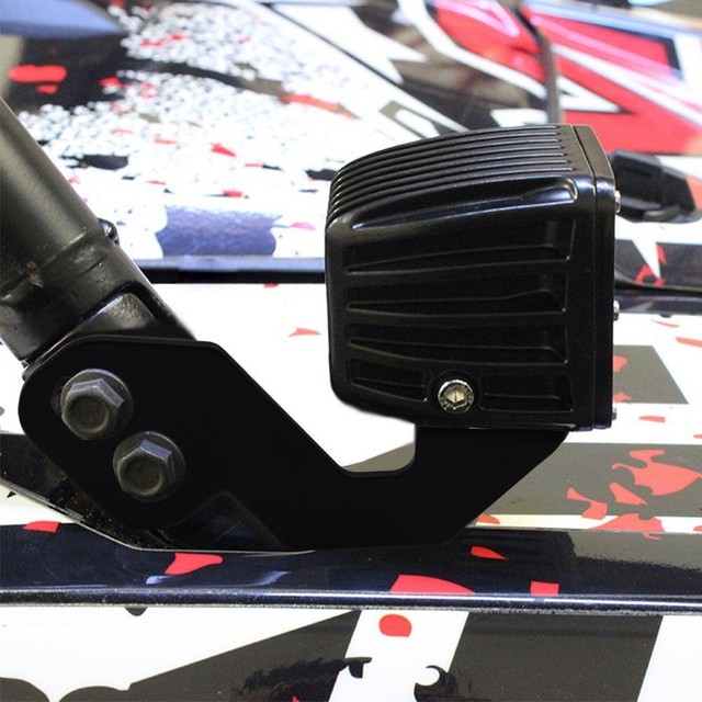 Fit Yamaha Viking/Wolverine Lower Windshield Pillar 60W LED Light Pod