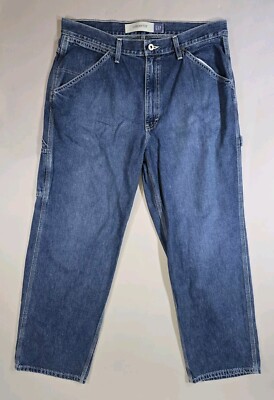 Baggy Carpenter Jeans Gap Striped Jeans GAP BAGGY CARPENTER