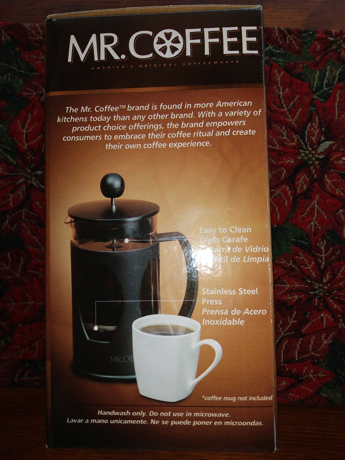 Mr. Coffee French Coffee Press Brews 20 oz Modern Design Easy to Clean New 85081973443 eBay