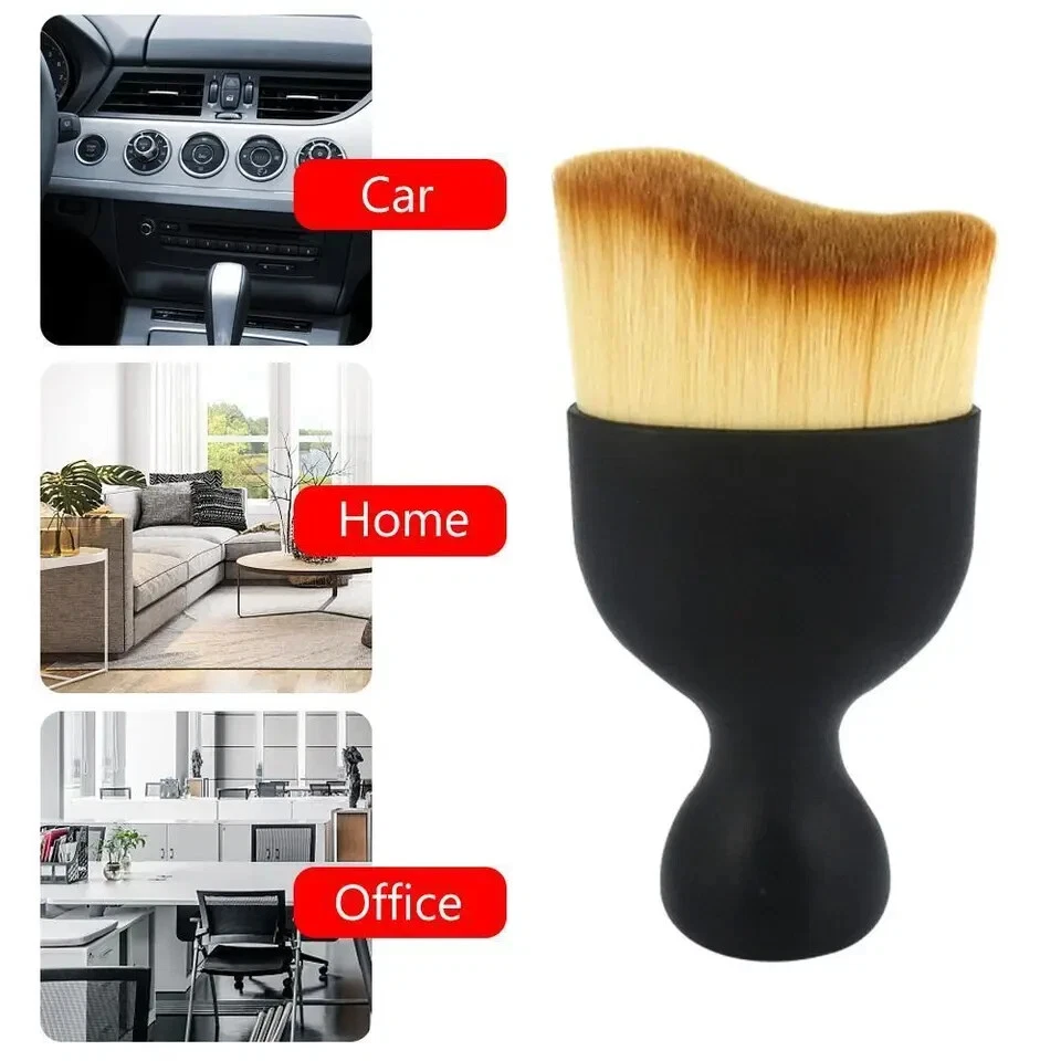 1Pc Car Interior Cleaning Soft Brush Instrument Panel Crevice Dust Removal Tool - Image 4 of 4