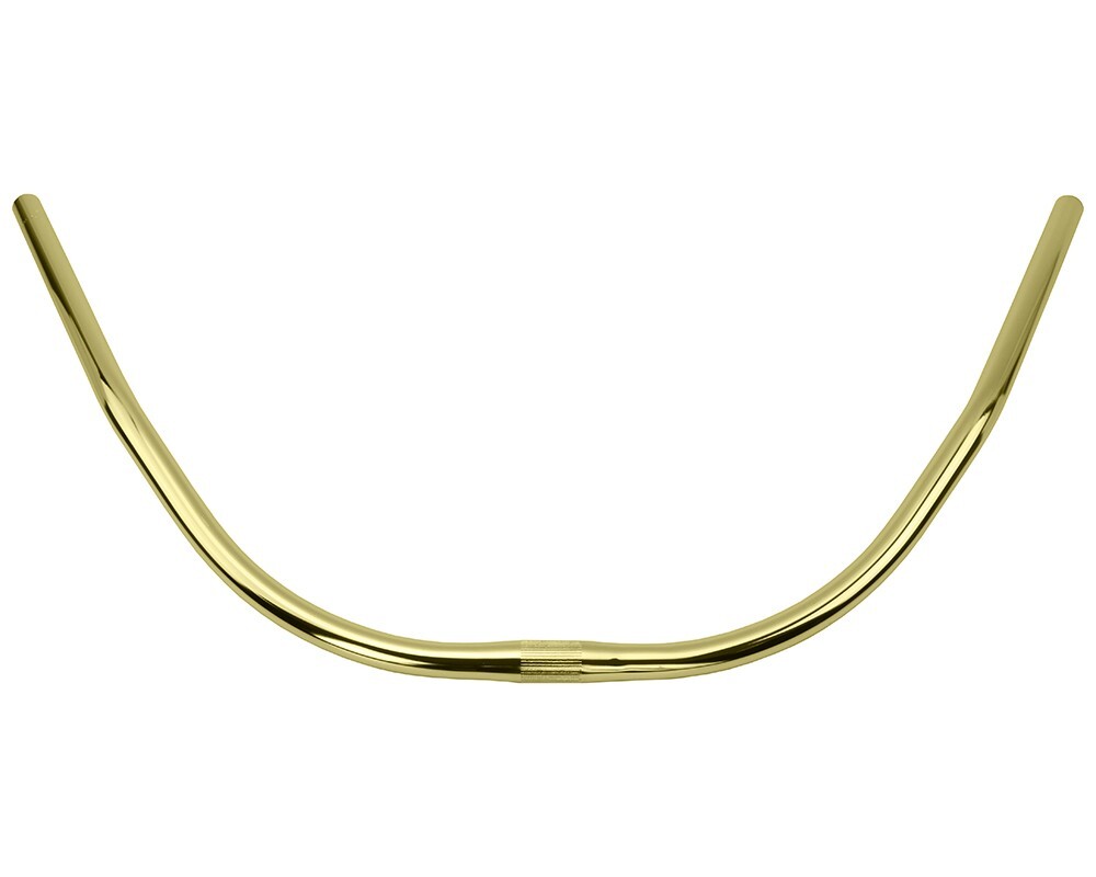 Comfort Bicycle Handlebar 25.4mm Chopper Gold.