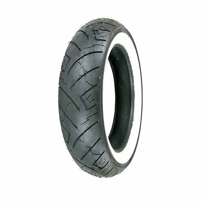 180/65B-16 (81H) Shinko 777 H.D. Rear Motorcycle Tire White Wall