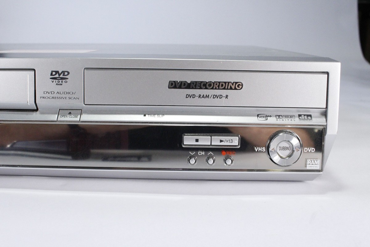 Panasonic DMR-E75VP DVD VCR Combo Recorder Two-Way Dubbing w