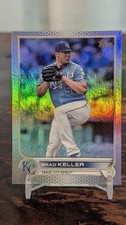 Brad Keller Rainbow Foil 2022 Topps Series 2 #412 Kansas City Royals