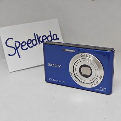 Sony Cyber-shot DSC-W330 Digital Camera 14.1 MP 4x Optical Zoom Auto Focus Blue