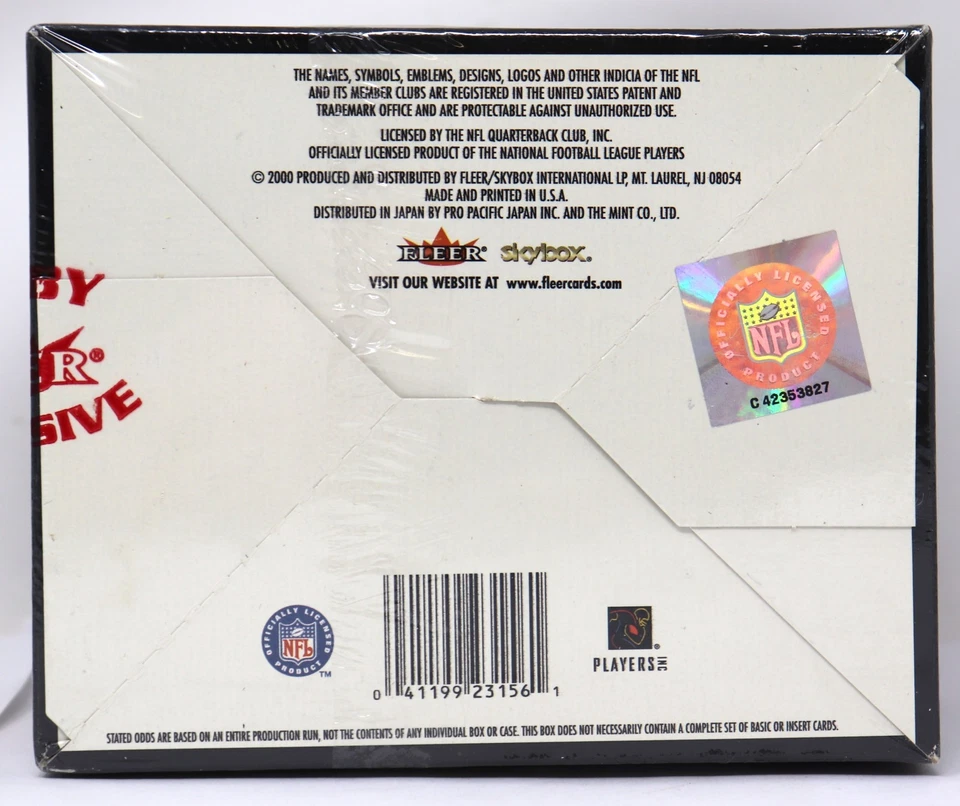 2000 Fleer Skybox Football Unopened Hobby Box - Factory Sealed - Autographics? - Image 2 of 4