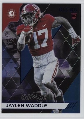 2021 Panini Chronicles Draft Picks Recon Blue /99 Jaylen Waddle Rookie RC 1q03