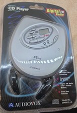 New In Package Audiovox Digital FM Radio CD Player