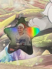 2021 Topps Holiday WalMart Mega Box Oversized Ornaments Die-Cuts Corey Seager