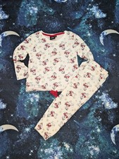 Kids Polar Bear Christmas Pajama Set   Cream Long Sleeve Top  Pants