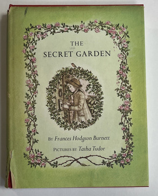 The Secret Garden by Frances Hodgson Burnett Tasha Tudor Pictures 1962 HC/DJ