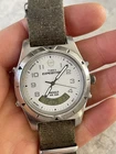 Vtg 1990s Timex Expedition Indiglo Digital N2 Quartz Gents Watch Canva Strap 904