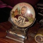 Illinois Abraham Lincoln 16th President Perpetual Desk Calendar Date Display — photo 1