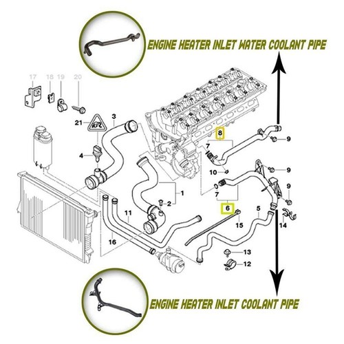 Practical To Use Engine Heater E39 E46 Water Coolant Correct Connector - Picture 9 of 12