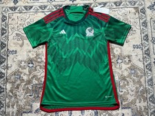 NWT Adidas Men's Mexico National Team 2022 Home Green Jersey Sz Large