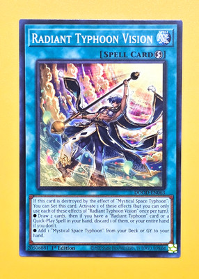 -Radiant Typhoon Vision (Common)  DOOD-EN063 1st Edition NM. Top Loaded. Yugioh