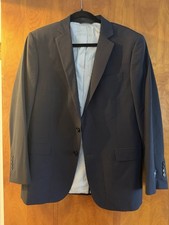 Brooks Brothers Explorer Regent Fit Navy Blue Sport Coat Blazer 40R Men's