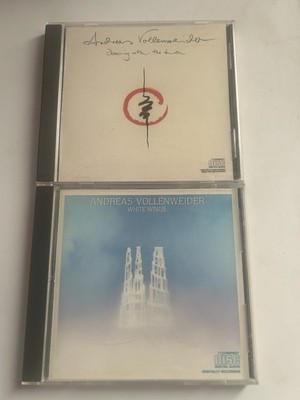 Andreas Vollenweider 2 Cd Lot! White Winds & Dancing With The Lion! Free Ship!