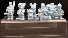 Vintage 1950s Louis Marx Co &ndash; Walt Disney Television Playhouse Figures Lot of 11