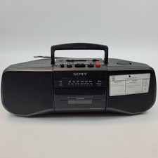 Sony CFS-B15 AM/FM Stereo Cassette Boombox  Grade B