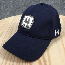 The Classic Under Armour Baseball Cap Unisex L-XL Fitted Embroidered Logo Blue