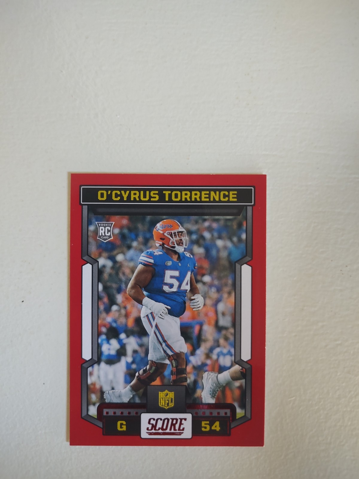 2023 Score - Rookies O'Cyrus Torrence #398 Red (RC)